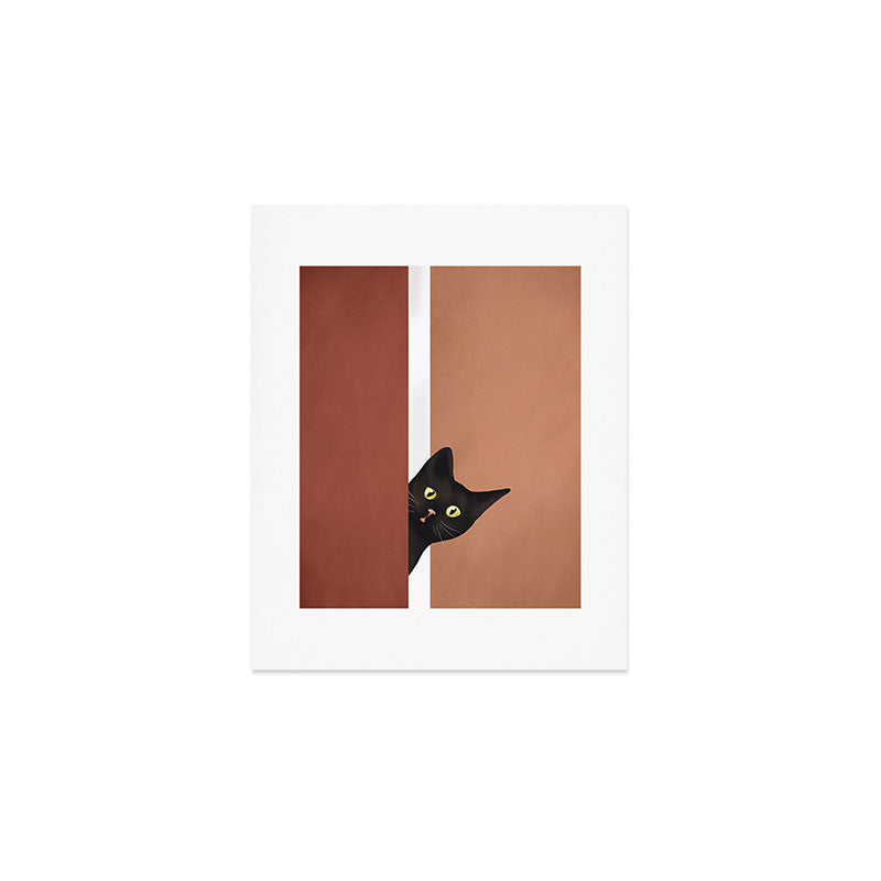 Peeking In Art Print Gallery Image 1