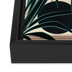 Petals Garden Geometry 2 Framed Canvas Print Gallery Image 3