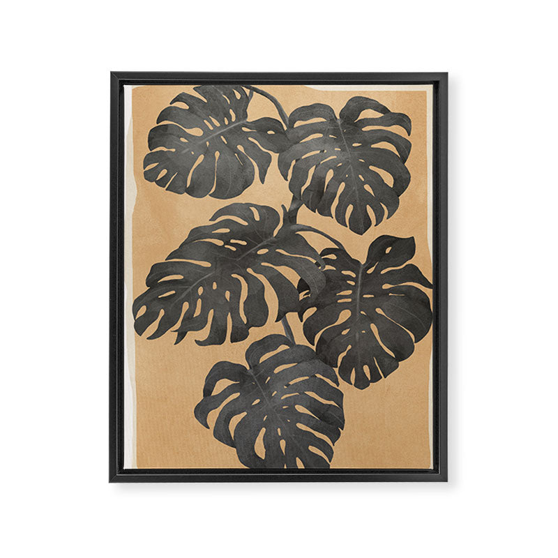 Philodendron III Framed Canvas Print Gallery Image 8