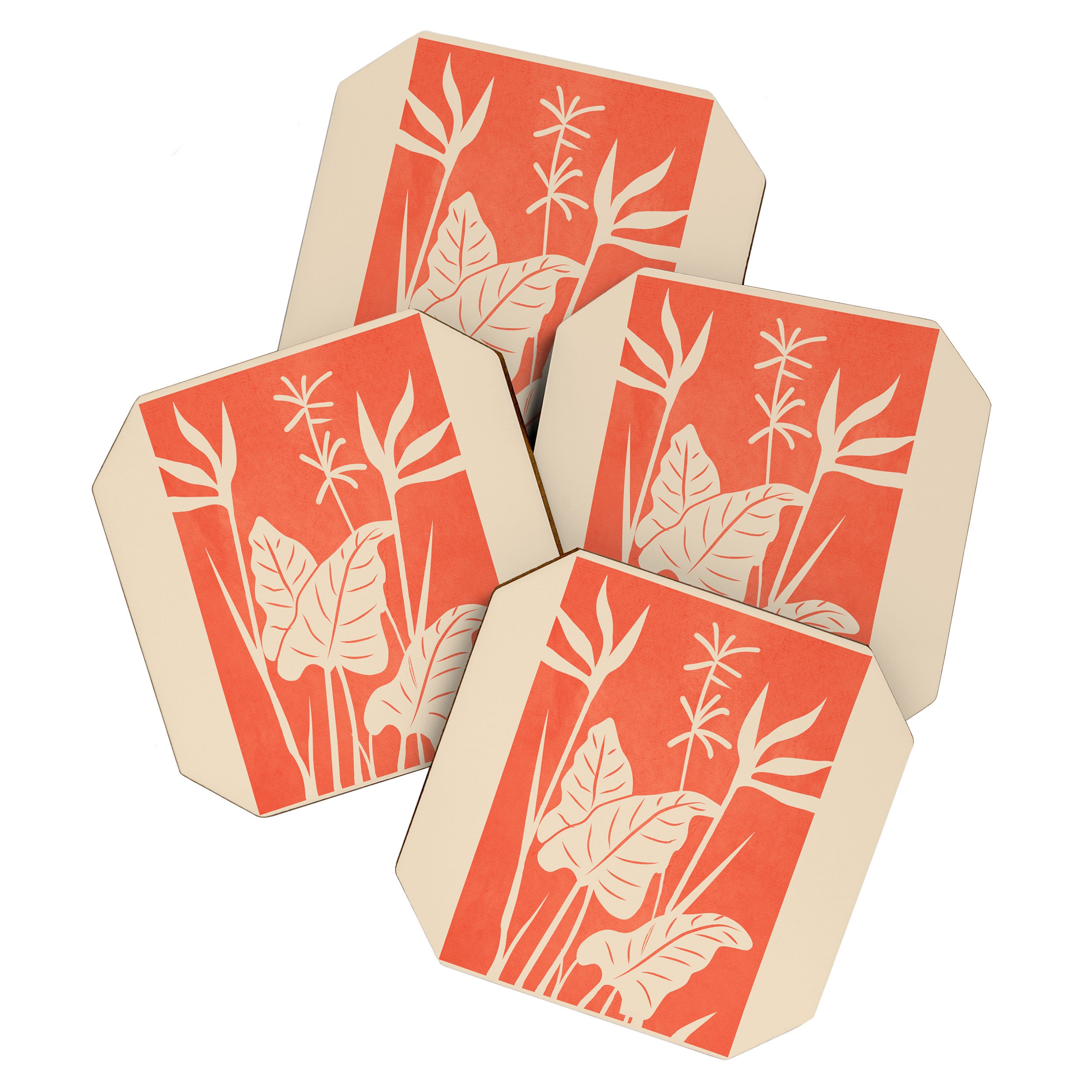 Plant Imprints 4 Coaster Gallery Image 1