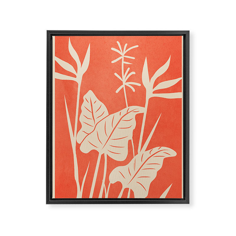 Plant Imprints 4 Framed Canvas Print Gallery Image 6