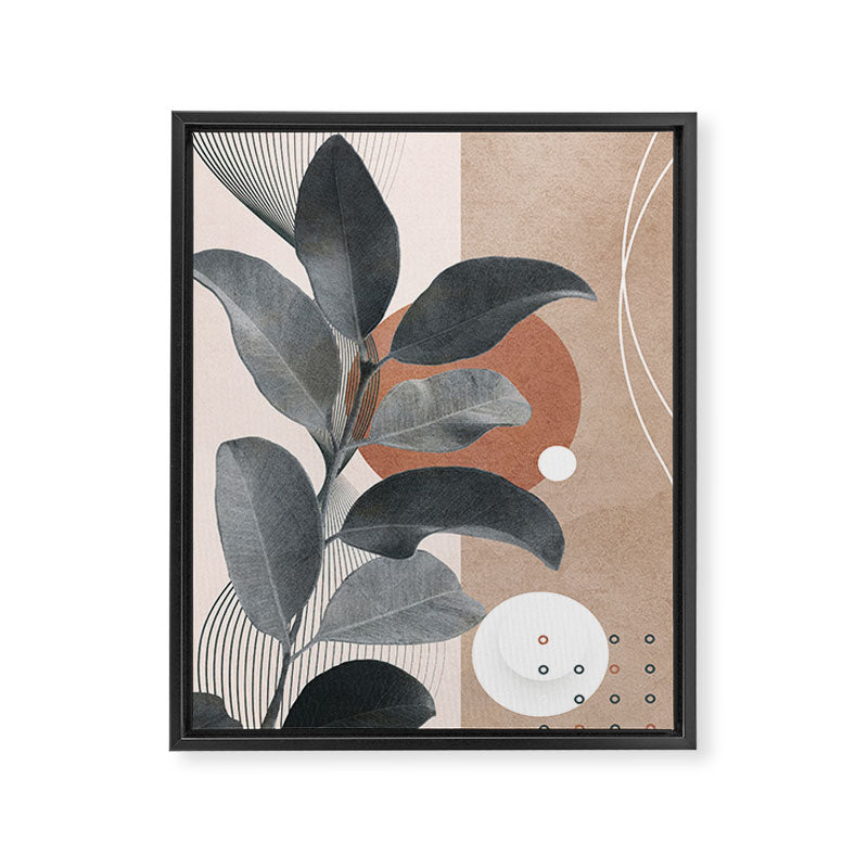 Plant Life Design 02 Framed Canvas Print Gallery Image 6