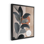 Plant Life Design 02 Framed Canvas Print Gallery Image 2