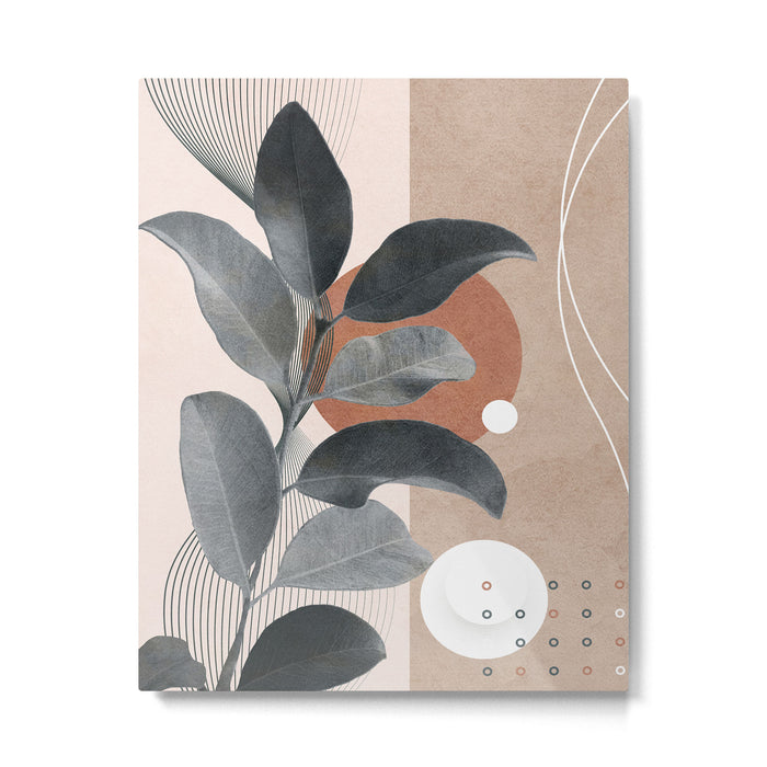 Plant Life Design 02 Metal Print Gallery Image 1