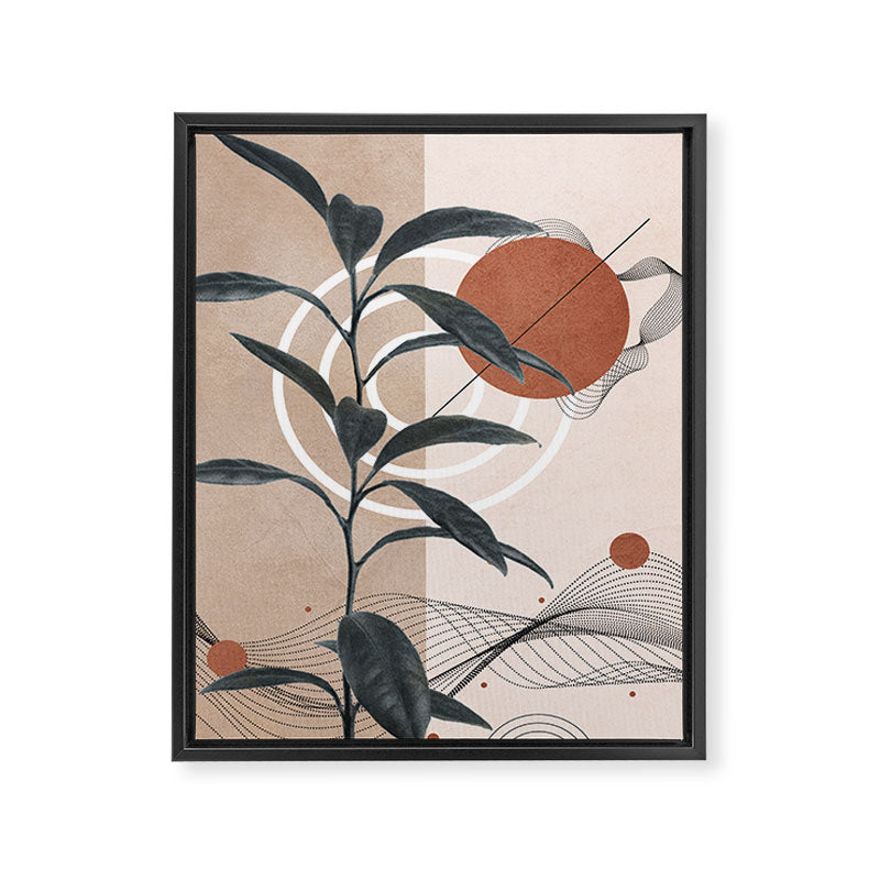 Plant Life Design 03 Framed Canvas Print Gallery Image 6