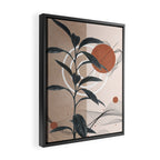 Plant Life Design 03 Framed Canvas Print Gallery Image 2
