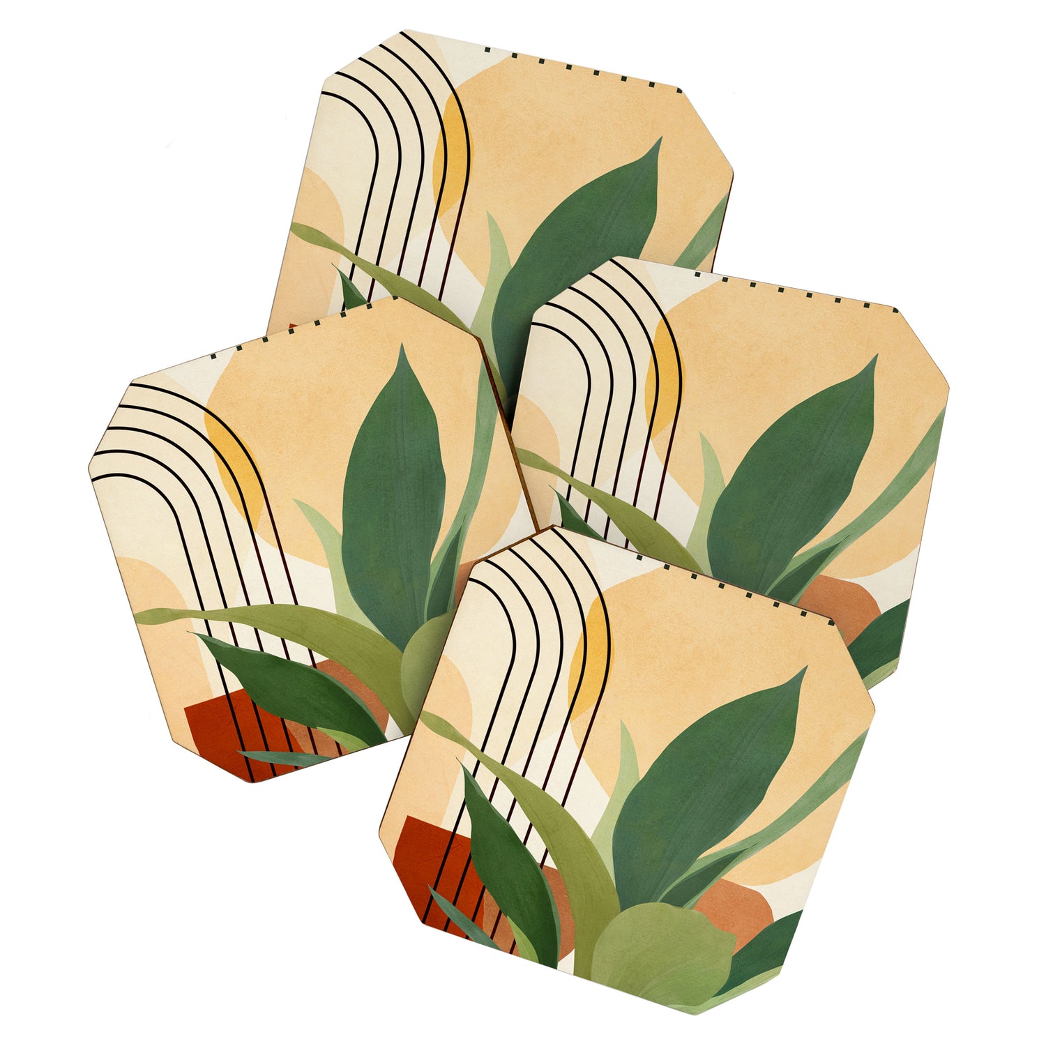Plant Life Design 03 Coaster Gallery Image 1