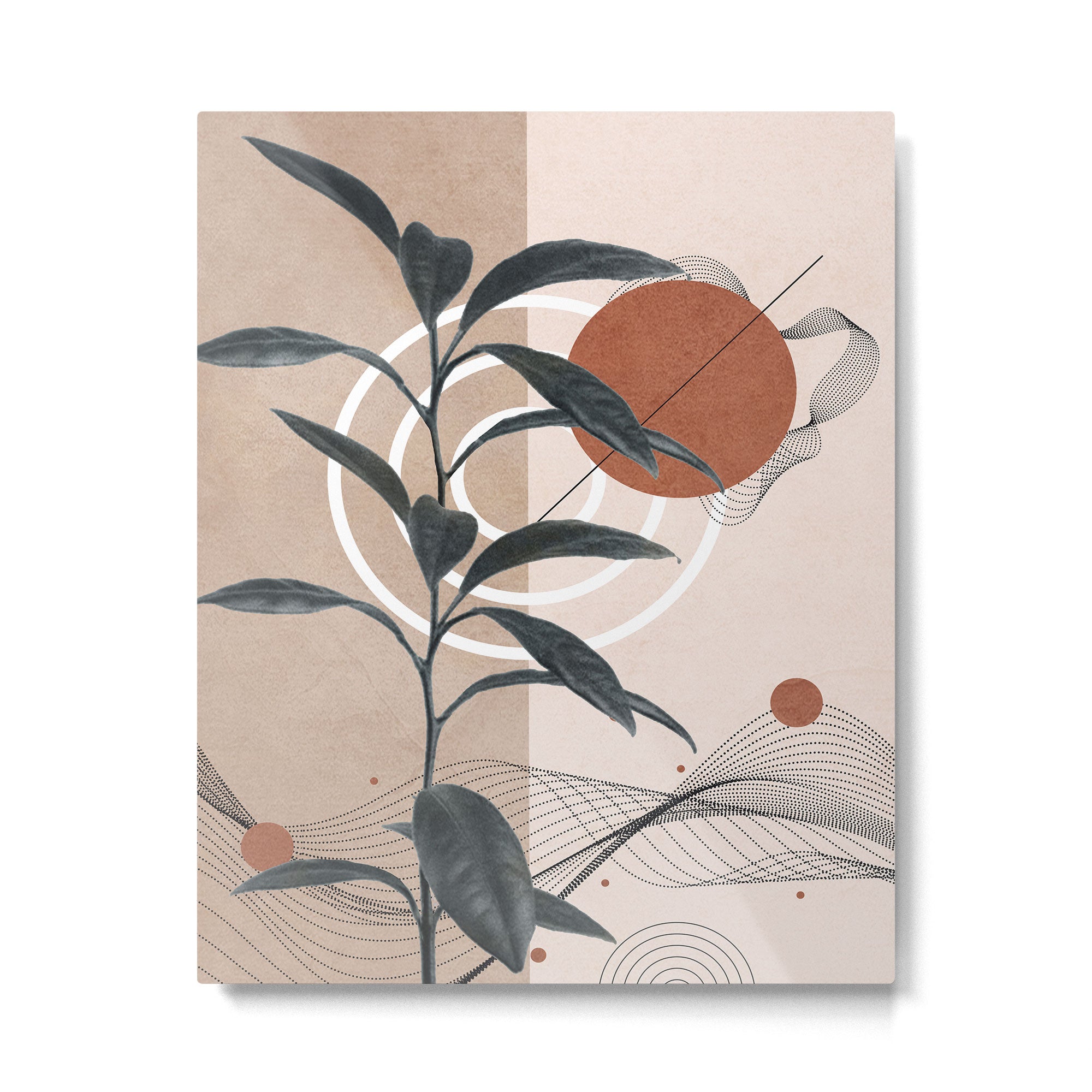 Plant Life Design 03 Metal Print Gallery Image 4