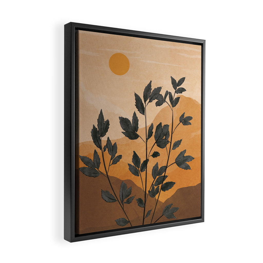 Plant Under a Dune Framed Canvas Print Gallery Image 2
