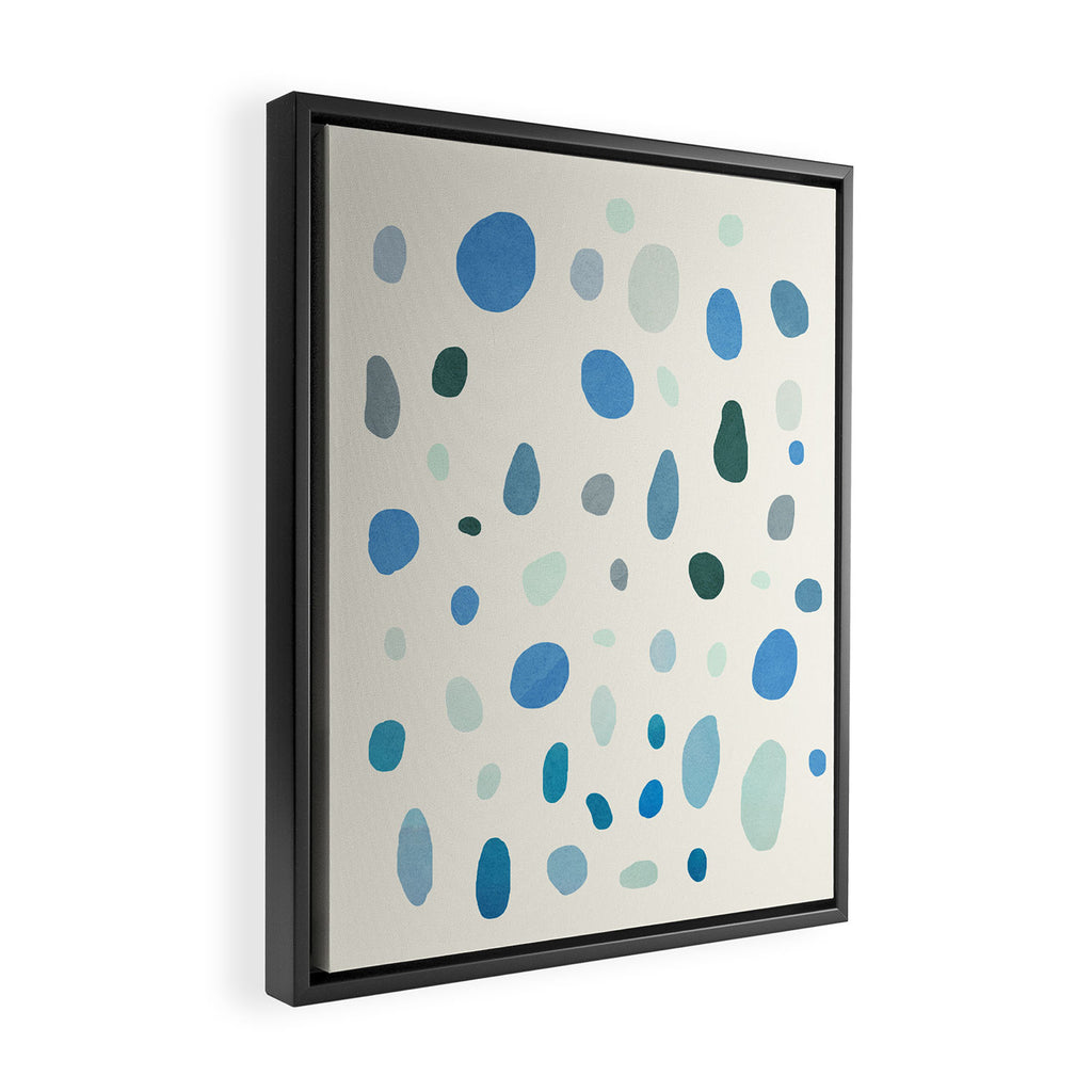 Rain Drops Framed Canvas Print Gallery Image 2