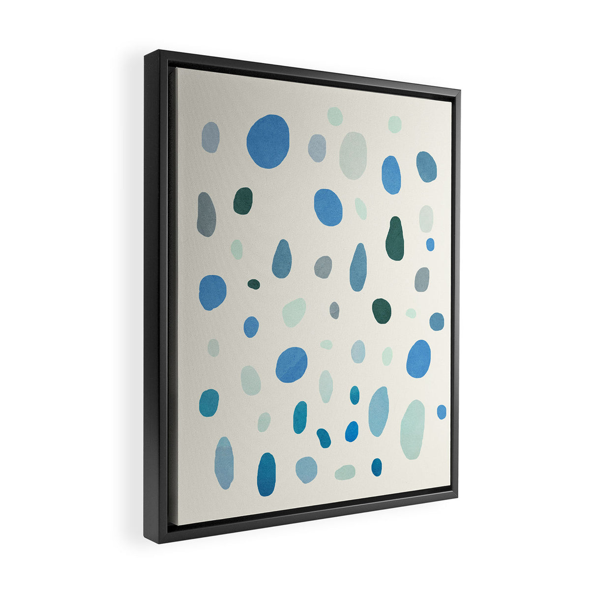 Rain Drops Framed Canvas Print Gallery Image 2