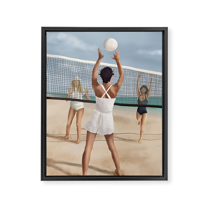 Sand and Sunshine Framed Canvas Print Gallery Image 1