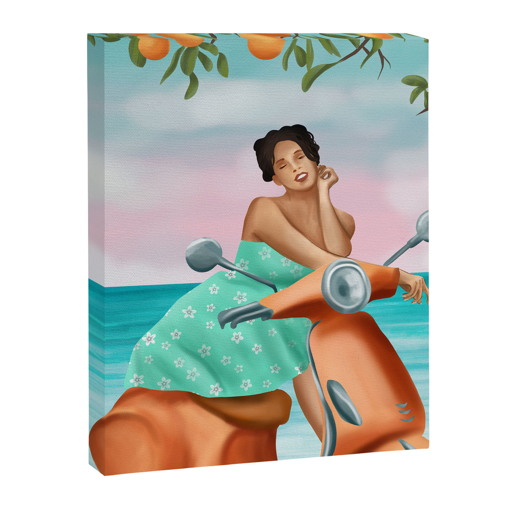 Seaside Reverie Canvas Print Gallery Image 6
