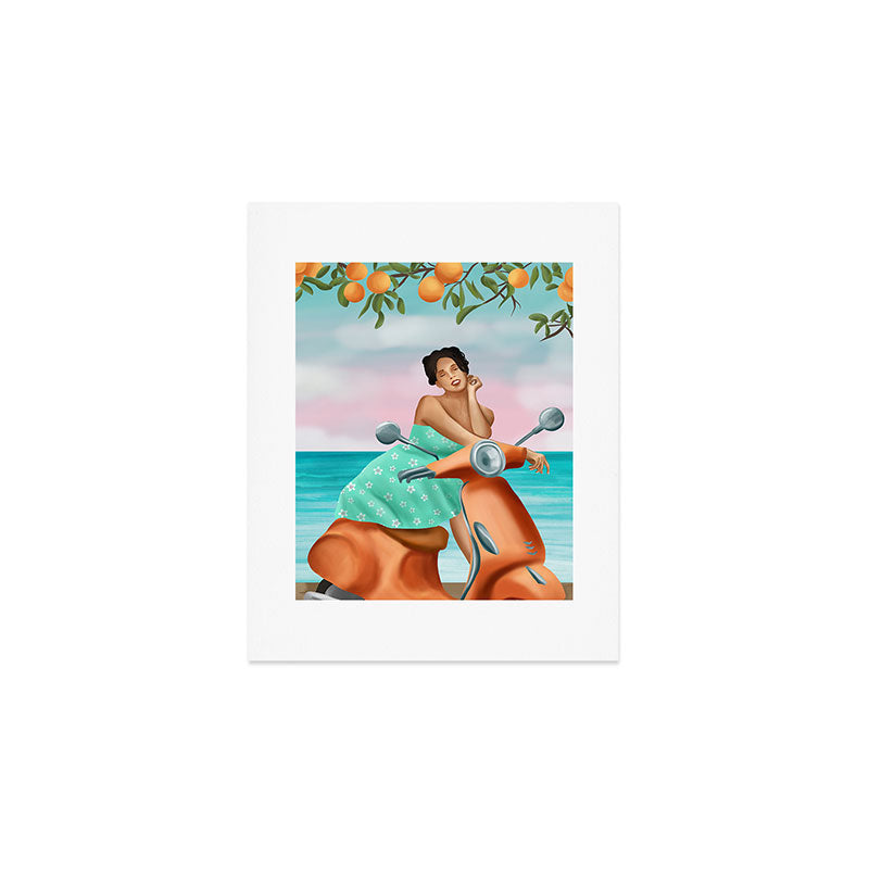 Seaside Reverie Art Print Gallery Image 1