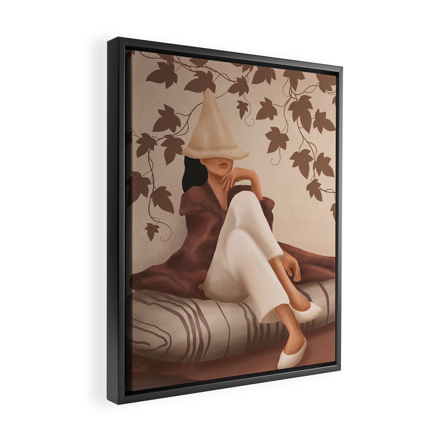 Serenity Framed Canvas Print Gallery Image 2