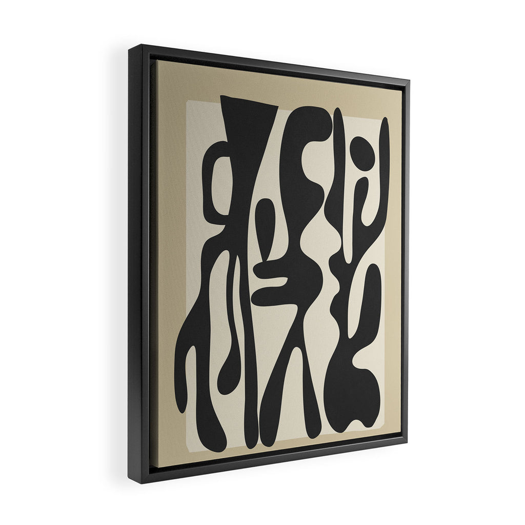Shadowns in Motion 3 Framed Canvas Print Gallery Image 2