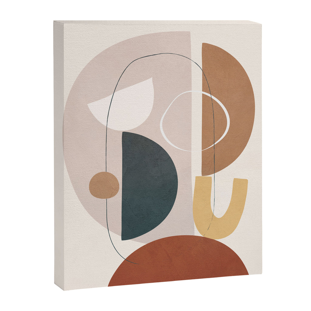 Shape Abstractions 06 Canvas Print Gallery Image 6