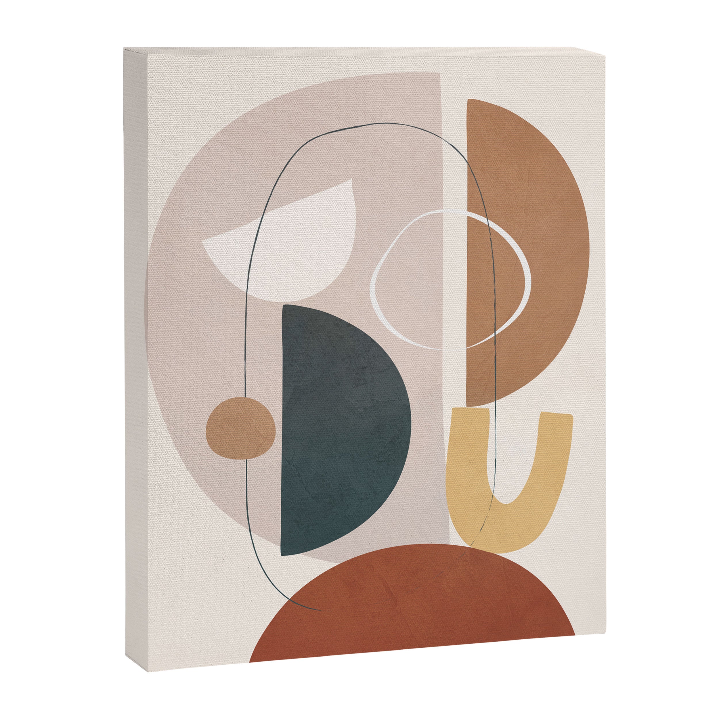 Shape Abstractions 06 Canvas Print Gallery Image 6