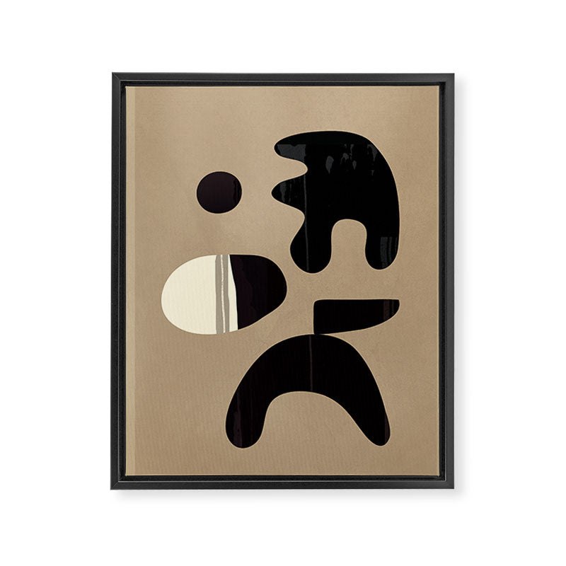 Shape Movement Geometry 04 Framed Canvas Print Gallery Image 6
