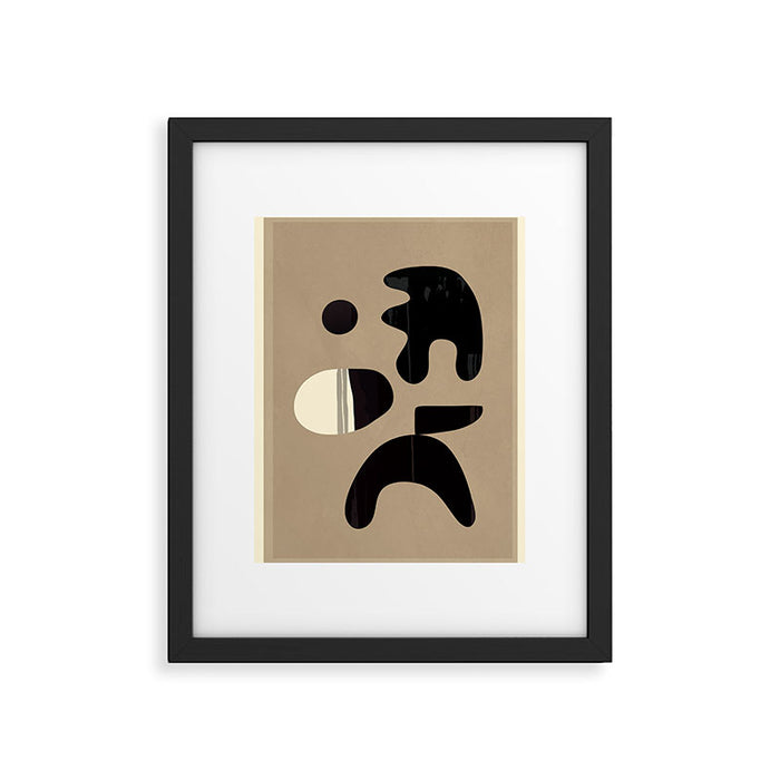 Shape Movement Geometry 04 Framed Art Print Gallery Image 1