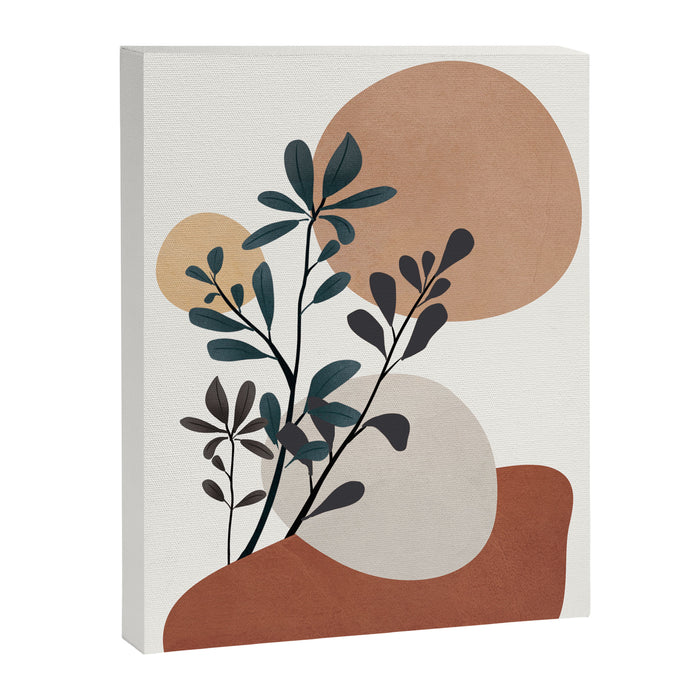 Shapes and Branches 07 Canvas Print Gallery Image 1