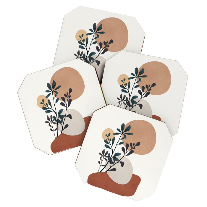 Shapes and Branches 07 Coaster Gallery Image 1