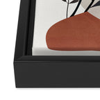 Shapes and Branches 07 Framed Canvas Print Gallery Image 3