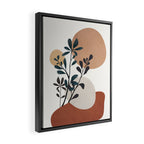 Shapes and Branches 07 Framed Canvas Print Gallery Image 2