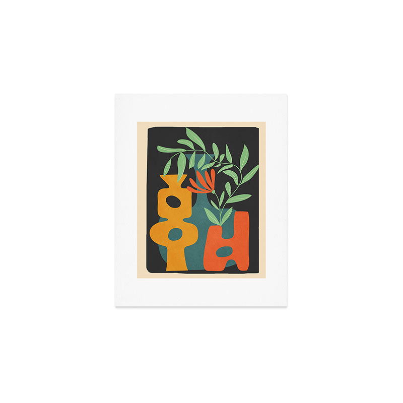 Shapes in Bloom 1 Art Print Gallery Image 1