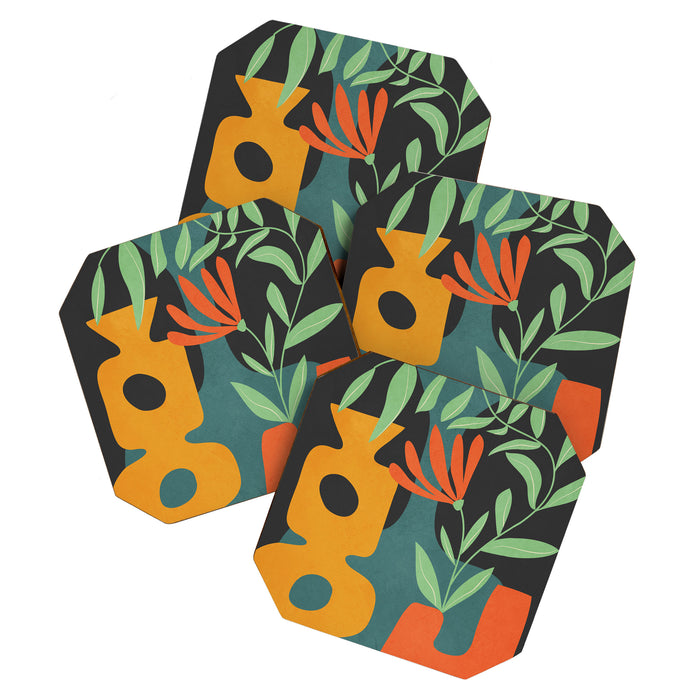 Shapes in Bloom 1 Coaster Gallery Image 1