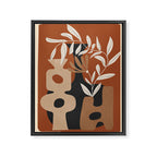 Shapes in Bloom 2 Framed Canvas Print Gallery Image 6