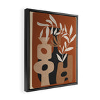 Shapes in Bloom 2 Framed Canvas Print Gallery Image 2