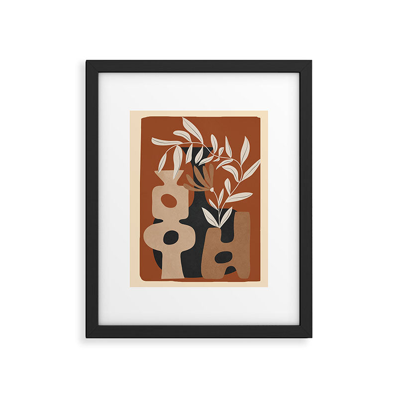 Shapes in Bloom 2 Framed Art Print Gallery Image 5