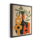 Shapes in Bloom 3 Framed Canvas Print Gallery Image 2