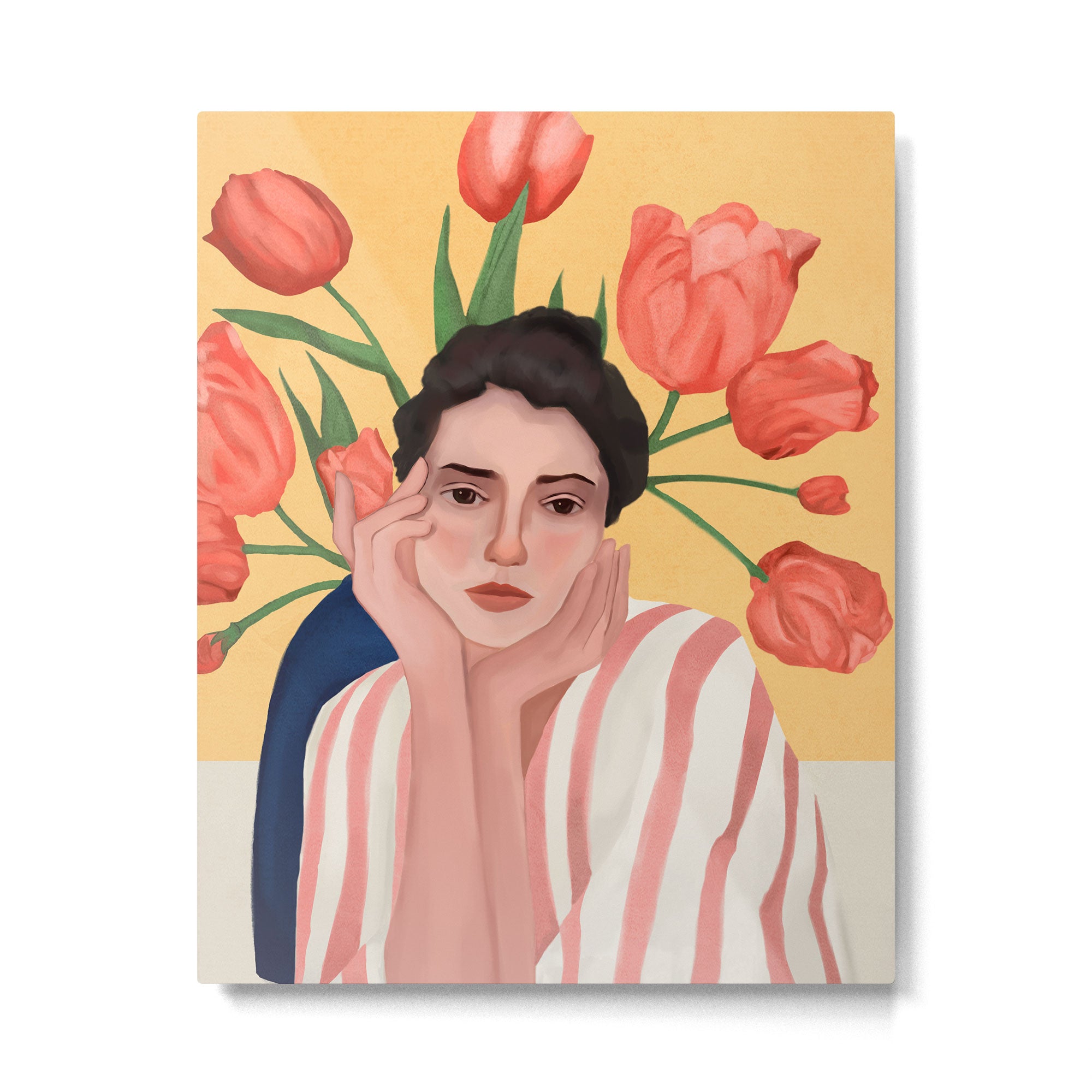 She is the Spring Metal Print Gallery Image 4