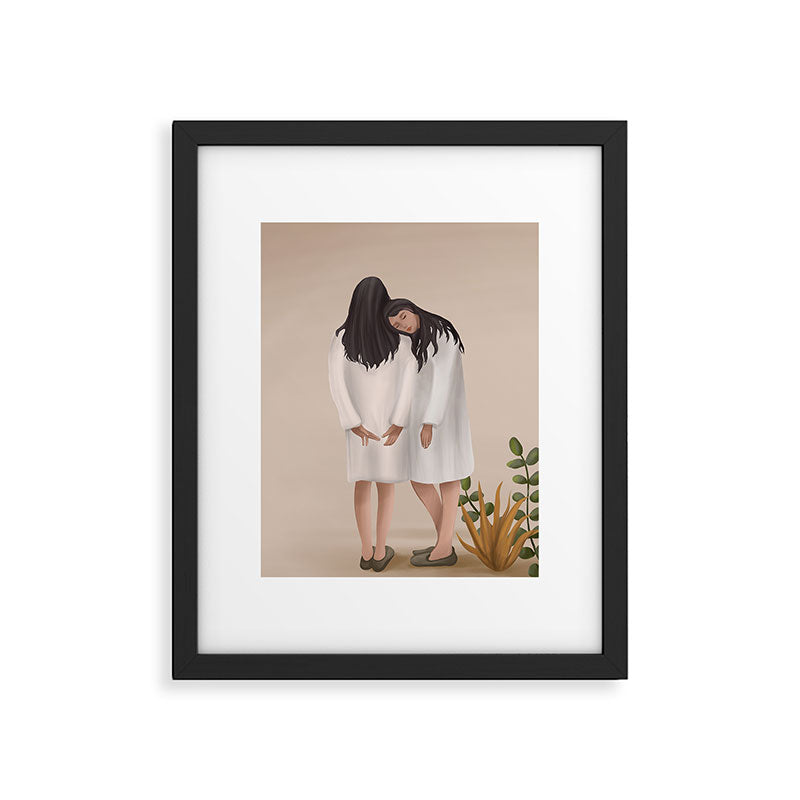 Sisters Framed Art Print Gallery Image 5