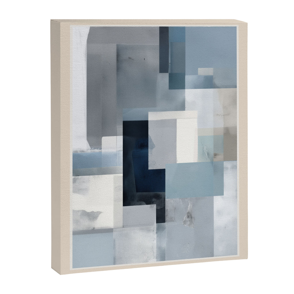 Soft Blue Forms I Canvas Print Gallery Image 6