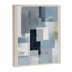 Soft Blue Forms I Canvas Print Gallery Image 6
