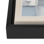 Soft Blue Forms I Framed Canvas Print Gallery Image 3