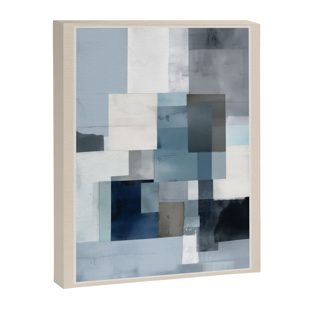 Soft Blue Forms II Canvas Print Gallery Image 6