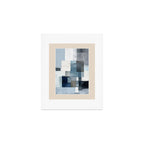 Soft Blue Forms II Art Print Gallery Image 1