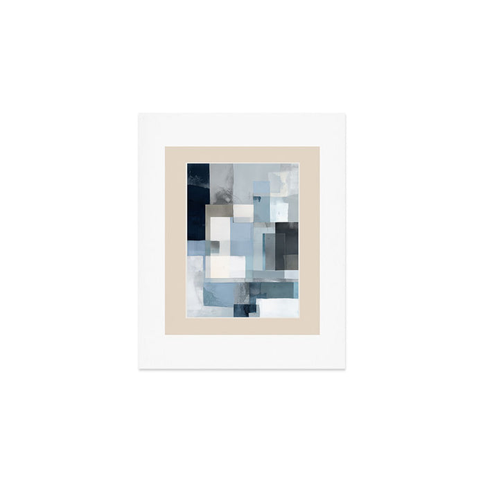 Soft Blue Forms III Art Print Gallery Image 1