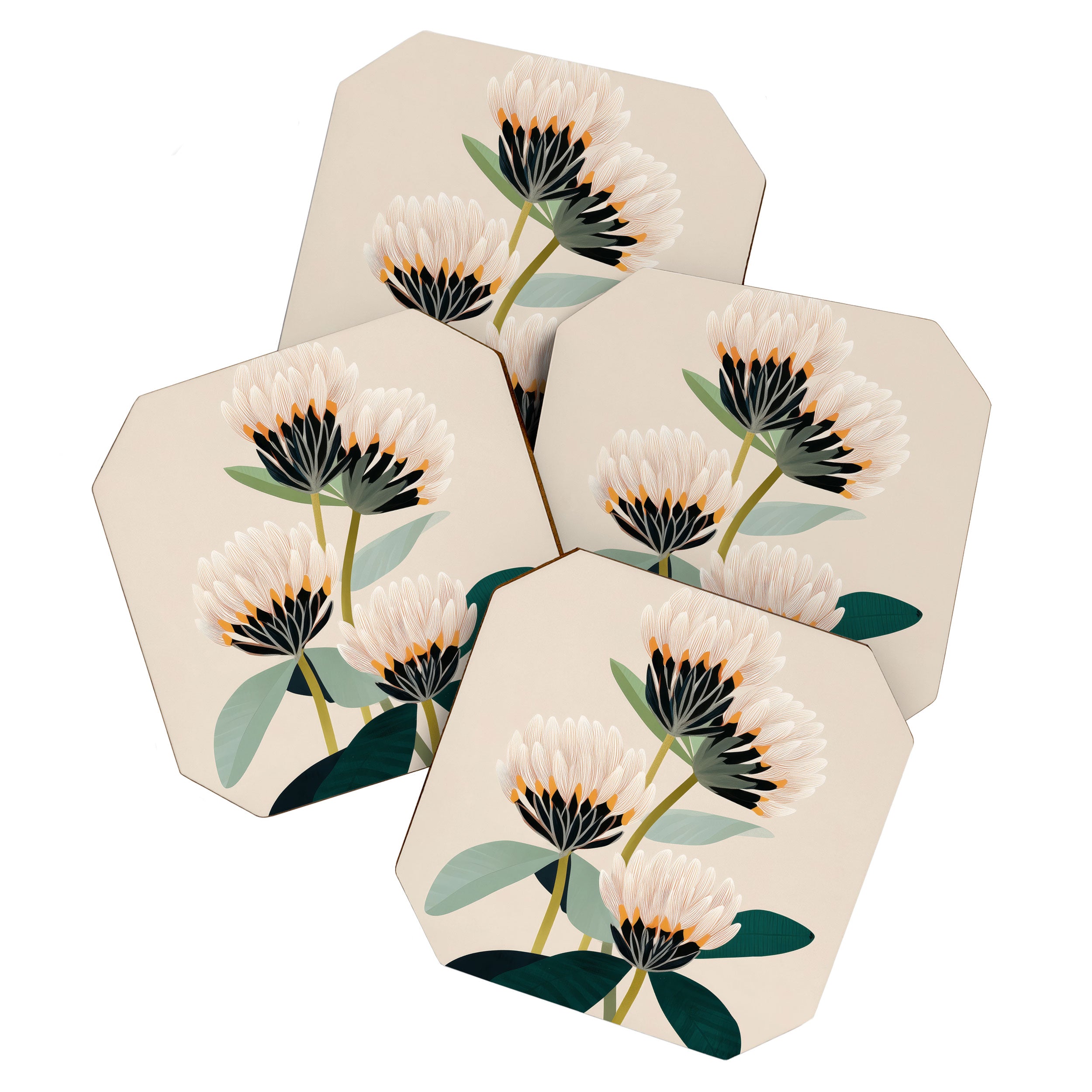Soft Botanica Coaster Gallery Image 1