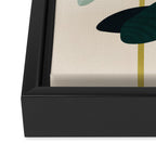 Soft Botanica Framed Canvas Print Gallery Image 3