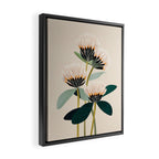 Soft Botanica Framed Canvas Print Gallery Image 2