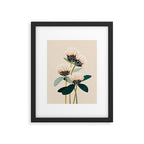 Soft Botanica Framed Art Print Gallery Image 5