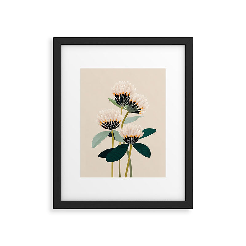 Soft Botanica Framed Art Print Gallery Image 5