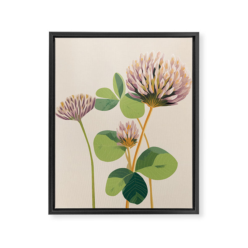 Soft Field Botanicals Framed Canvas Print Gallery Image 6