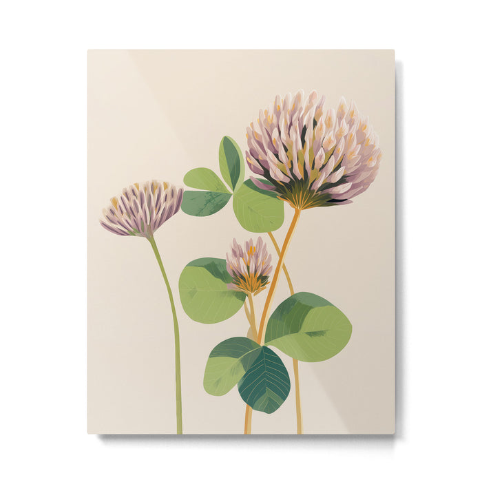 Soft Field Botanicals Metal Print Gallery Image 1