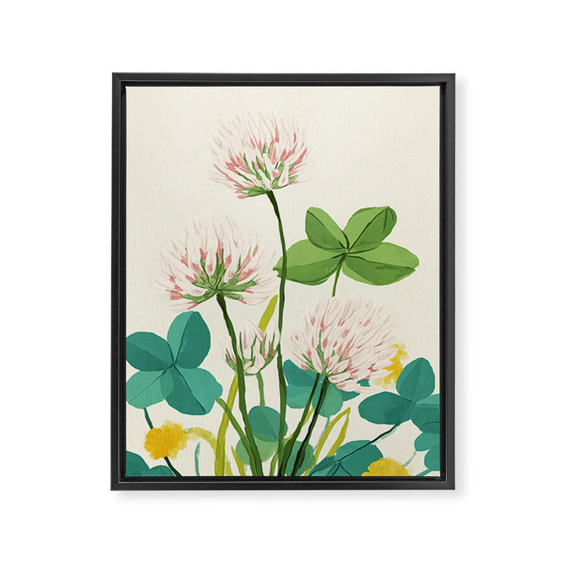 Soft Field Harmony Framed Canvas Print Gallery Image 6